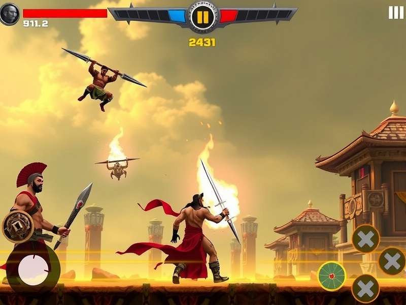 Intense battle royale action in Indore Fury Gladiator Indore Fury Gladiator Gameplay Screenshot
